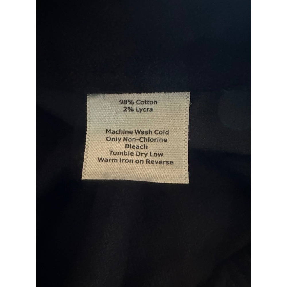 Talbots Women's Black Velvet Signature Bootcut Pants Size 16 - Picture 5 of 5